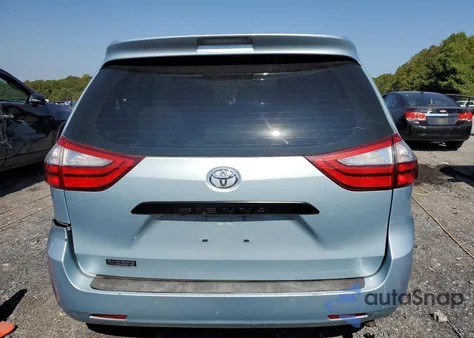 2015 Toyota Sienna из США, поврежденный, VIN 5TDZK3DC6FS567200